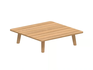 MAMBO LOUNGE - Square teak garden side table by Royal Botania - view 2